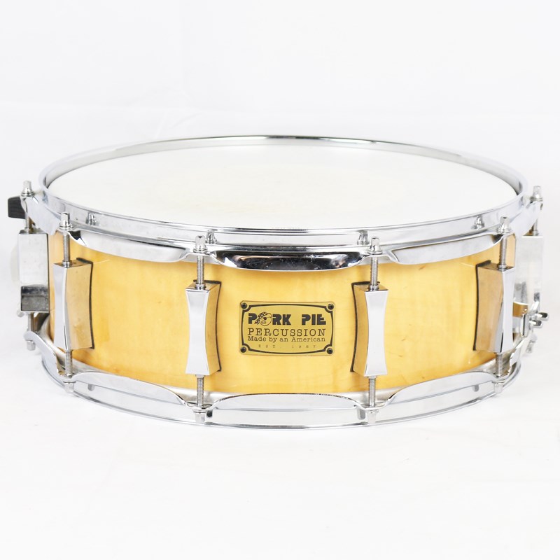 PORK PIE 8ply Maple Snare Drum 14×5 LAQUER FINISHの画像